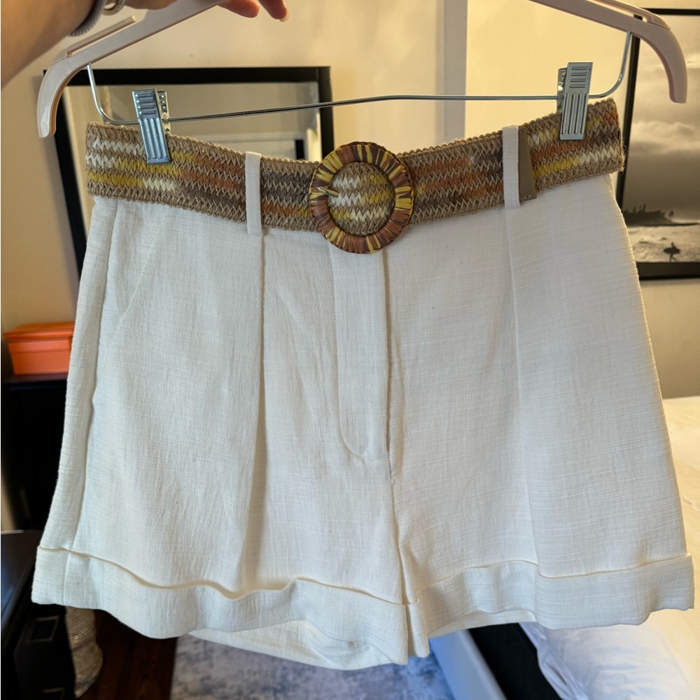 Zimmermann belted shorts